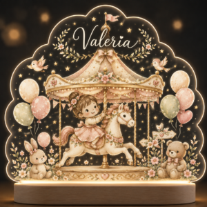 Lámpara infantil personalizada