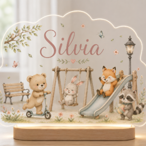 Lámpara infantil personalizada